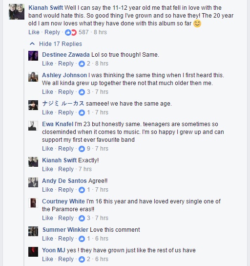 Paramore FB