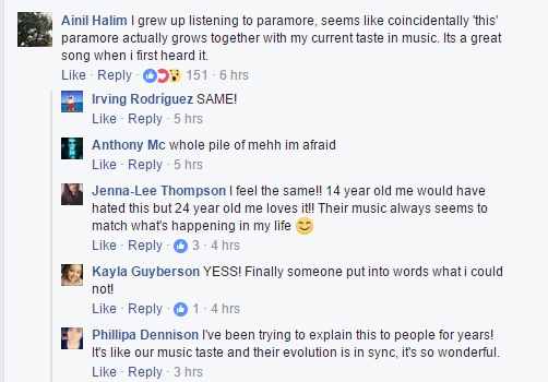 Paramore FB