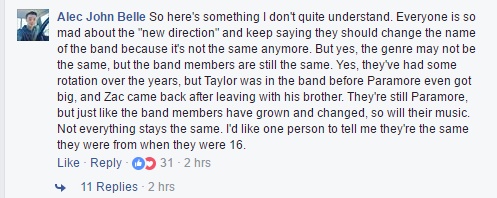 Paramore FB